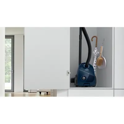 BOSCH BGBS2BU1T Serie 2 Porzsákos porszívó, 80dB, Kék – 2. kép
