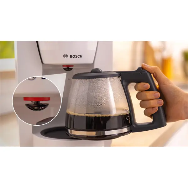 BOSCH TKA2M111 MyMoment Filteres kávéfőző, 1200W, 1,4L, Fehér – 5. kép
