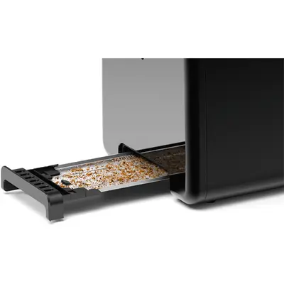 BOSCH TAT3P423 DesignLine Kenyérpirító, 970W, 2 szeletes, Fekete – 2. kép