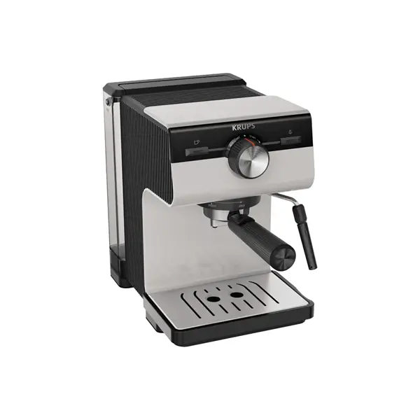 KRUPS XP381B10 Authentic Karos kávéfőző, Szürke/Fekete – 3. kép