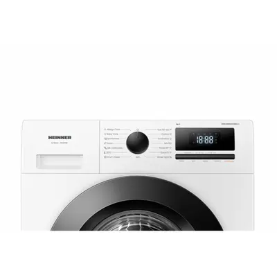 HEINNER HWM-HME6012IVSMA Elöltöltős mosógép, 6kg, 1200 ford./perc, 15 program, Fehér – 2. kép