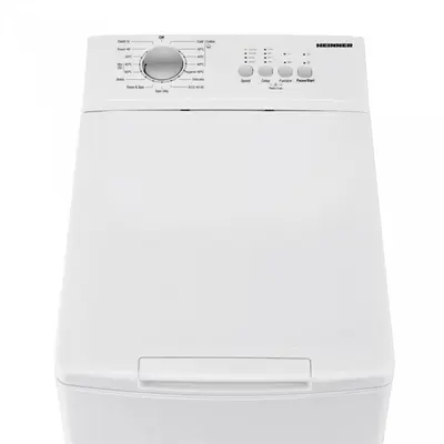 HEINNER HWM-TL7012C Felültöltős mosógép, 7kg, 1200ford./perc, 15 program, Fehér – 2. kép