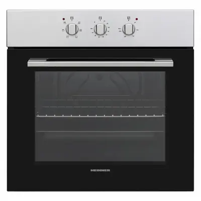 HEINNER HBO-V656G-IX Beépíthető sütő, 72L, 5 funkció, 60x60cm, Szürke/Fekete