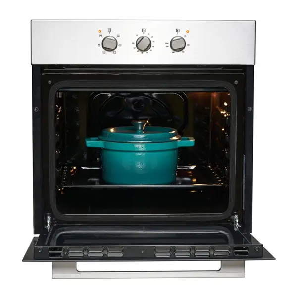 HEINNER HBO-V656G-IX Beépíthető sütő, 72L, 5 funkció, 60x60cm, Szürke/Fekete – 4. kép