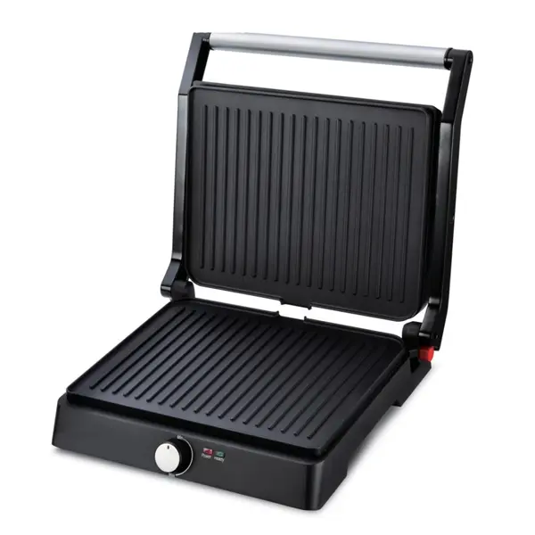 HEINNER HEPG-F2000BKSS Elektromos kontakt grill, 2000W, Szürke/Fekete – 2. kép
