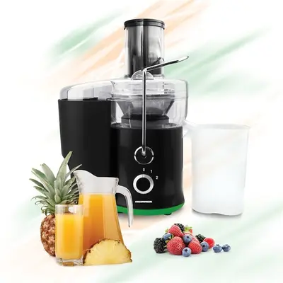 HEINNER HSF-600BK Gyümölcscentrifuga, 2 sebességfokozat, 0.5L-1.5L, 600W, Fekete – 2. kép