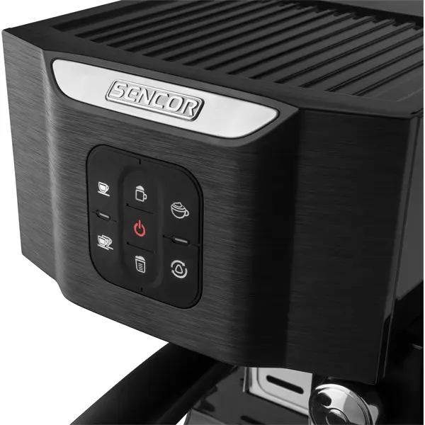SENCOR SES 4040BK Karos kávéfőző, 20bar, víztartály: 1,4L, 1450W, Fekete – 5. kép