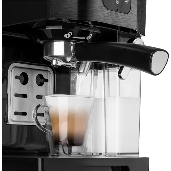 SENCOR SES 4040BK Karos kávéfőző, 20bar, víztartály: 1,4L, 1450W, Fekete – 8. kép
