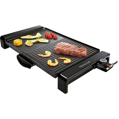 SENCOR SBG 106BK Asztali elektromos grill, 2300W, Fekete – 2. kép