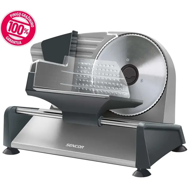 SENCOR SFS 4050SS Elektromos szeletelőgép, 0mm-15mm, Inox