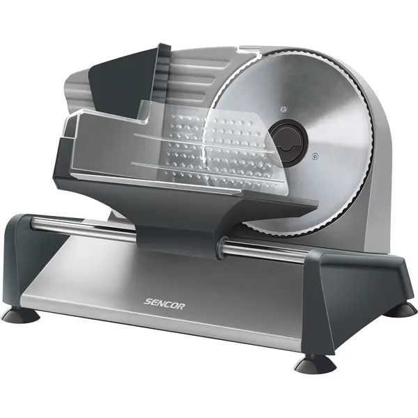 SENCOR SFS 4050SS Elektromos szeletelőgép, 0mm-15mm, Inox – 2. kép