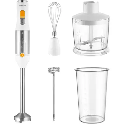 SENCOR SHB 6301WH 4in1 Botmixer, 20 sebességfokozat, 1200W, Fehér – 2. kép