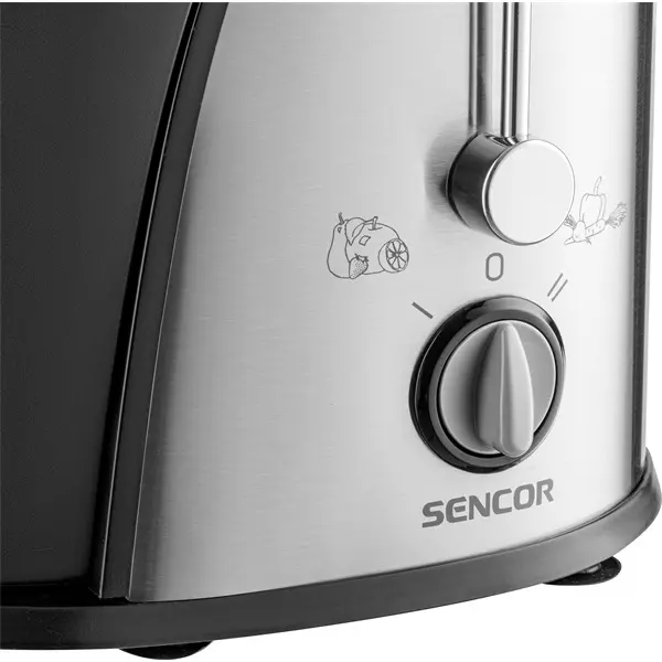 SENCOR SJE 741SS Gyümölcscentrifuga, 2 sebességfokozat, 1.2L, 400W, Fekete/Inox – 6. kép