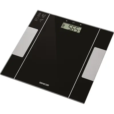 SENCOR SBS 5050BK Személyi fitnesz mérleg, max.150kg, Fekete