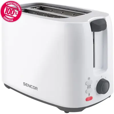 SENCOR STS 2606WH Kenyérpirító, 2 szeletes, 750W, Fehér
