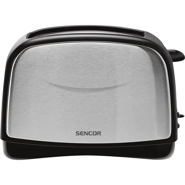 SENCOR STS 2651 Kenyérpirító, 2 szeletes, 7 intenzítás, 850W, Fekete/Inox