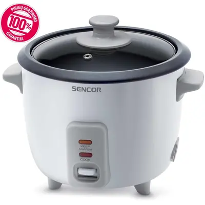 SENCOR SRM 0600WH Rizsfőző, 0.6L/450g, 300W, Fehér – 2. kép