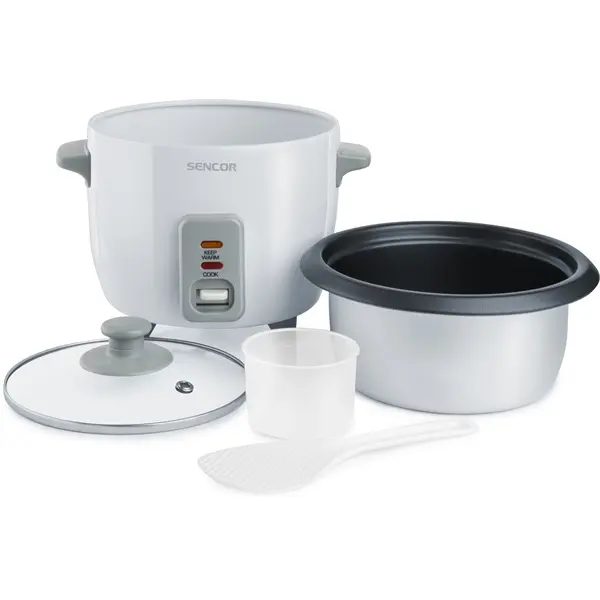 SENCOR SRM 0600WH Rizsfőző, 0.6L/450g, 300W, Fehér – 4. kép