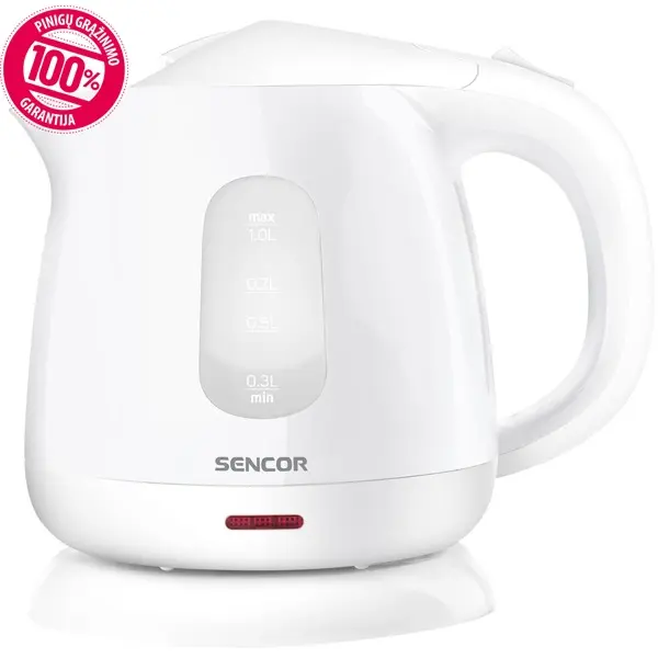 SENCOR SWK 1010WH Vízforraló, 1L, 1100W, Fehér