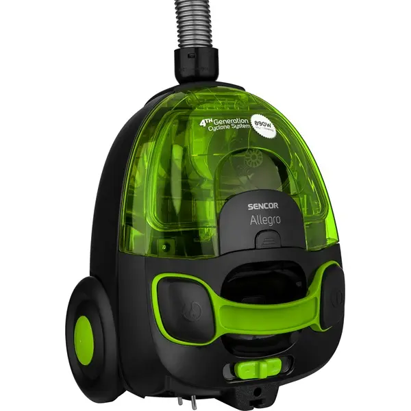 SENCOR SVC 510GR-EUE2 Porzsák nélküli porszívó, portartály: 1,5L, 890W, Zöld – 6. kép