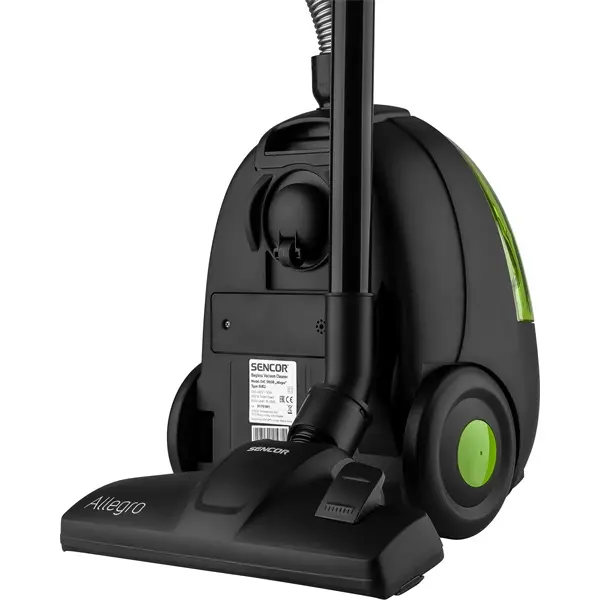 SENCOR SVC 510GR-EUE2 Porzsák nélküli porszívó, portartály: 1,5L, 890W, Zöld – 7. kép