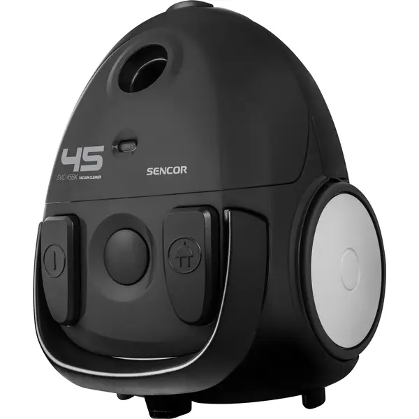 SENCOR SVC 45BK-EUE3 Porzsákos porszívó, portartály:1,5L, 850W, Fekete – 5. kép