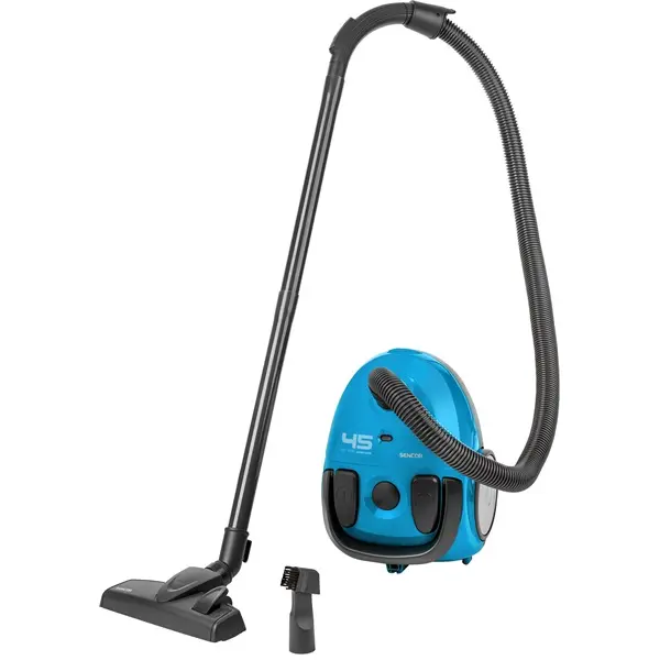 SENCOR SVC 45BL-EUE3 Porzsákos porszívó, portartály:1,5L, 850W, Kék – 3. kép