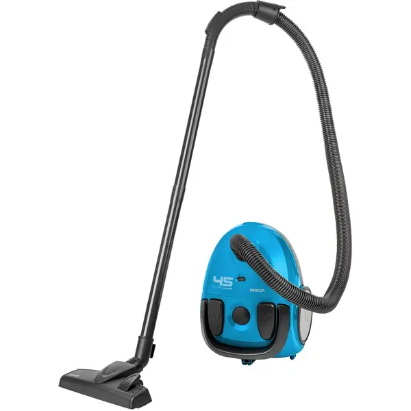 SENCOR SVC 45BL-EUE3 Porzsákos porszívó, portartály:1,5L, 850W, Kék – 4. kép