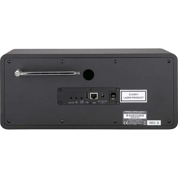 Imperial multifunkciós HIFI, rádió DAB+ / FM / Internet / Bluetooth, CD-lejátszó, USB lejátszó – 3. kép