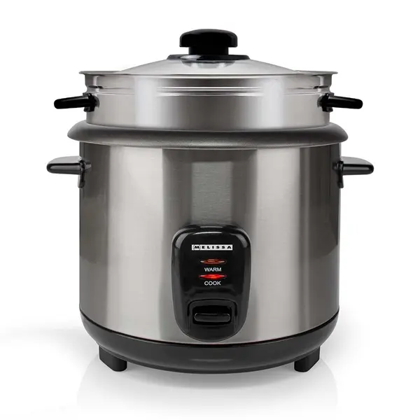 MELISSA rizsfőző, 1,5 l | 500 W | Tapadásmentes bevonat | Kivehető tál | Párolókosár | Melegen tartó funkció – 3. kép