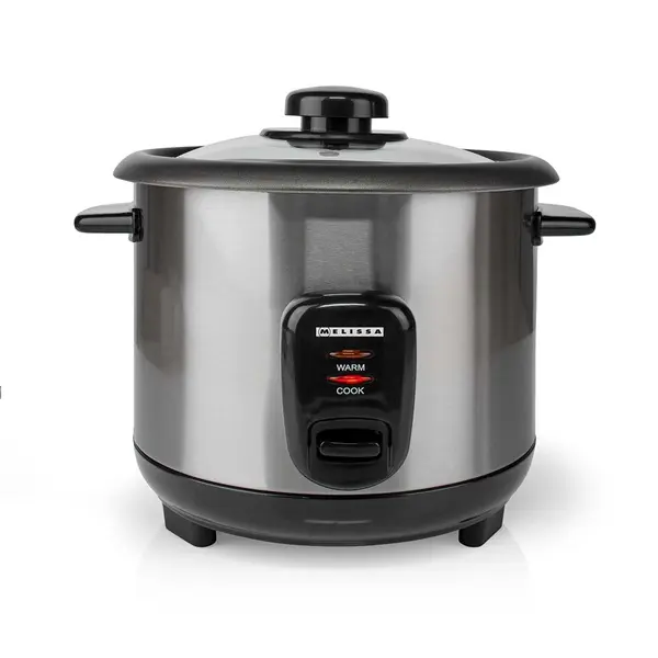 MELISSA rizsfőző, 1 l | 400 W | Tapadásmentes bevonat | Kivehető tál | Párolókosár | Melegen tartó funkció – 2. kép