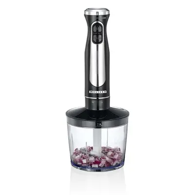 MELISSA botmixer készlet, 600 W | 2 sebességfokozat | Változtatható sebességbeállítás | Mini aprító | Habverő | Turmix – 2. kép
