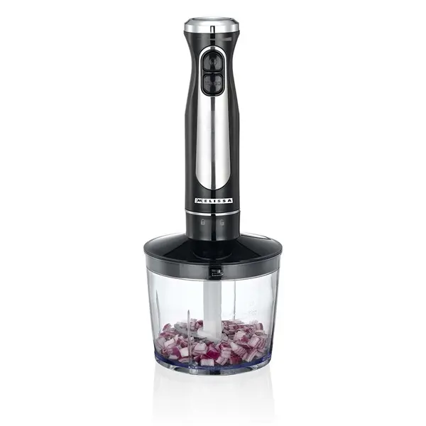 MELISSA botmixer készlet, 600 W | 2 sebességfokozat | Változtatható sebességbeállítás | Mini aprító | Habverő | Turmix – 2. kép