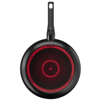 TEFAL B5670753 Simply Clean Red serpenyő, 30cm – 2. kép