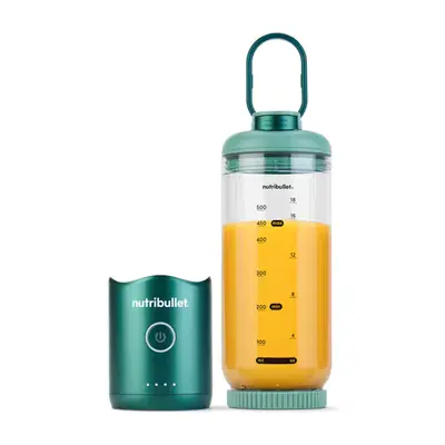 NUTRIBULLET NBP013GR Hordozható turmixgép, 0.6L, Erdőzöld – 2. kép