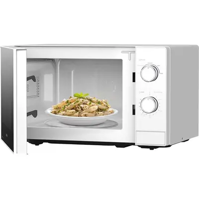 SENCOR SMW 1718WH Mikrohullámú sütő, 20L, 700W, Fehér – 2. kép