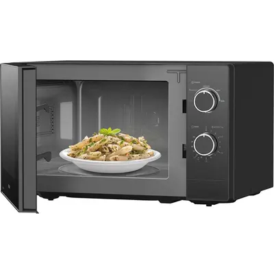 SENCOR SMW 1719BK Mikrohullámú sütő, 20L, 700W, Fekete – 2. kép