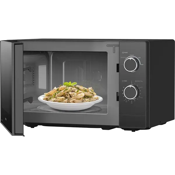 SENCOR SMW 1719BK Mikrohullámú sütő, 20L, 700W, Fekete – 2. kép