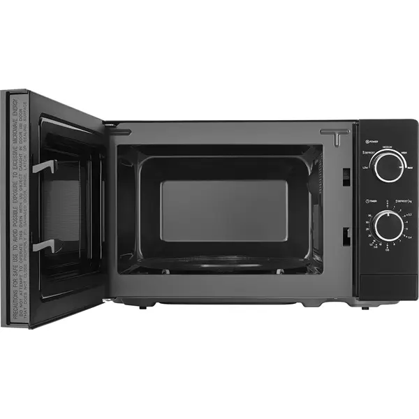 SENCOR SMW 1719BK Mikrohullámú sütő, 20L, 700W, Fekete – 3. kép