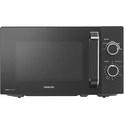 SENCOR SMW 1919BK Mikrohullámú sütő, 5 fokozta, 20L, 700W, Fekete – 2. kép