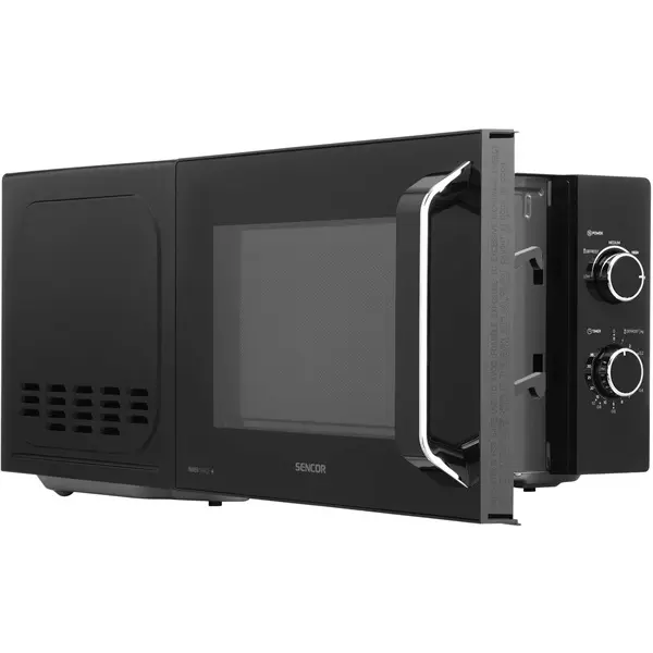 SENCOR SMW 1919BK Mikrohullámú sütő, 5 fokozta, 20L, 700W, Fekete – 4. kép