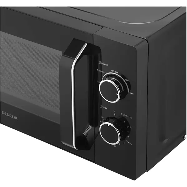 SENCOR SMW 1919BK Mikrohullámú sütő, 5 fokozta, 20L, 700W, Fekete – 5. kép