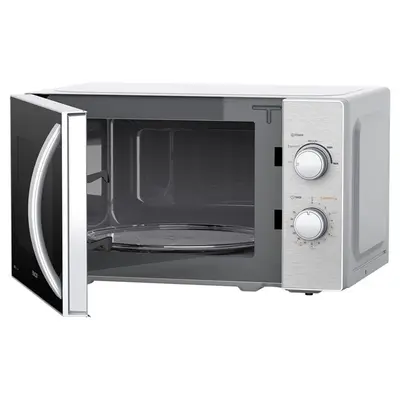 SENCOR SMW 2120SS Mikrohullámú sütő, 5 fokozat, 20L, 700W, Ezüst – 2. kép