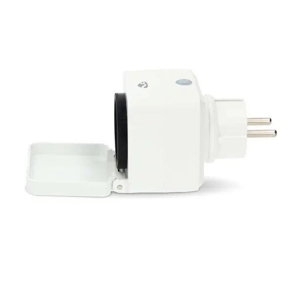 Nedis WIFIPO130FWT kültéri okos konnektor, Wi-Fi, IP44, fogyasztás mérő, 3680 W, földelt érintkező, Android™ / IOS – 2. kép