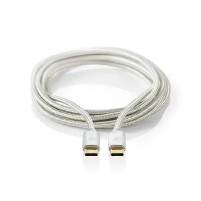 Nedis CCTB64700AL10 USB 3.2 Gen 1, USB-C dugó - USB C (USBC) dugó kábel, 60W, 4K@60Hz, 1m – 2. kép