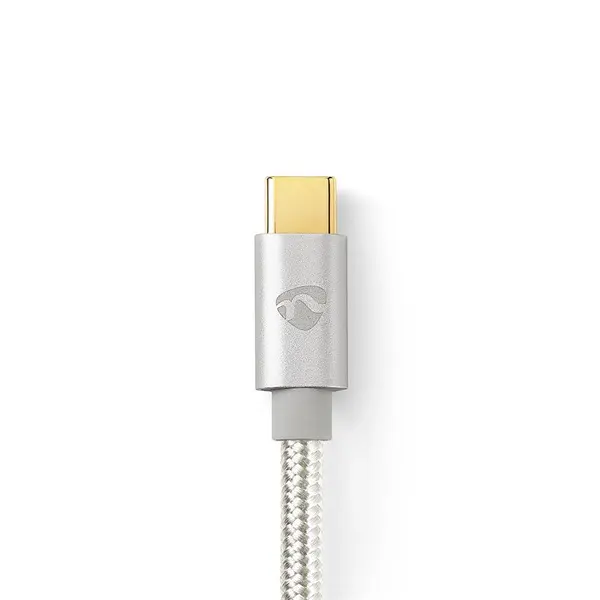 Nedis CCTB64700AL10 USB 3.2 Gen 1, USB-C dugó - USB C (USBC) dugó kábel, 60W, 4K@60Hz, 1m – 4. kép