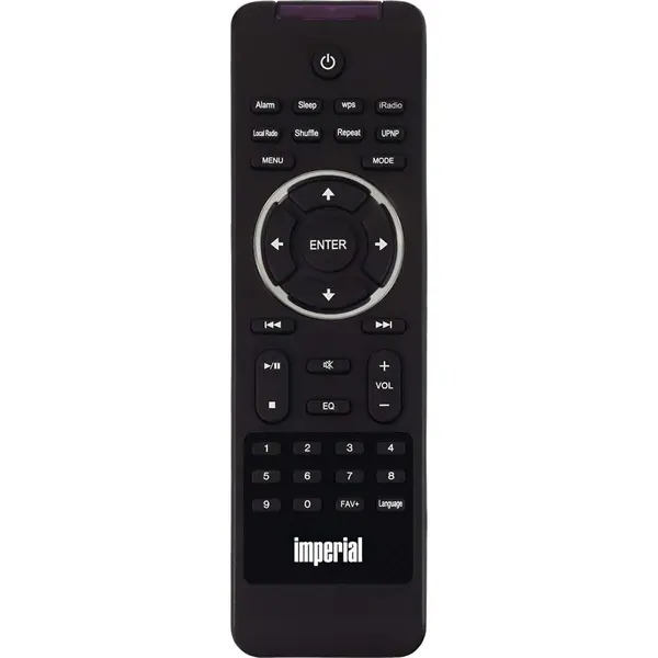 Imperial Wi-Fi internet rádió médialejátszó funkcióval, bluetooth, barna fahatású – 8. kép