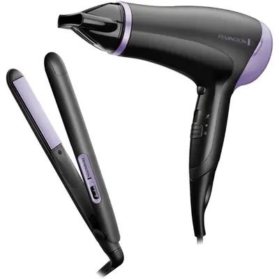Remington D3016GP Style Essential hajszárító + hajsimító ajándékcsomag