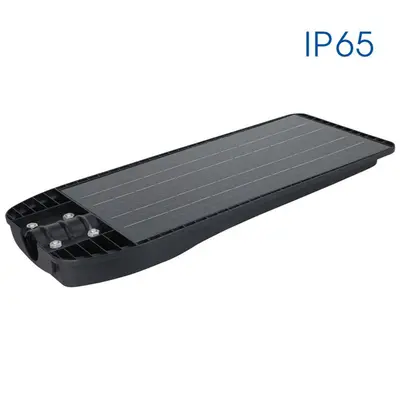 VIVALUX, 004986, REX Szolár LED Utcai világító, 100W, 6400K, 1400lm, IP65, fényvetési szög , 100°, ABS fekete, – 2. kép