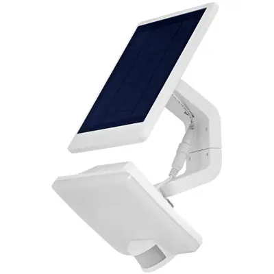 ULTRALUX, SPSS1150, Ultralux LED napelemes, mozgásérzékelős reflektor, 11W, 5000K, IP54, 1500lm